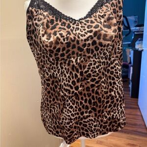 Ruby Ribbon Leopard Print Shapewear Camisole